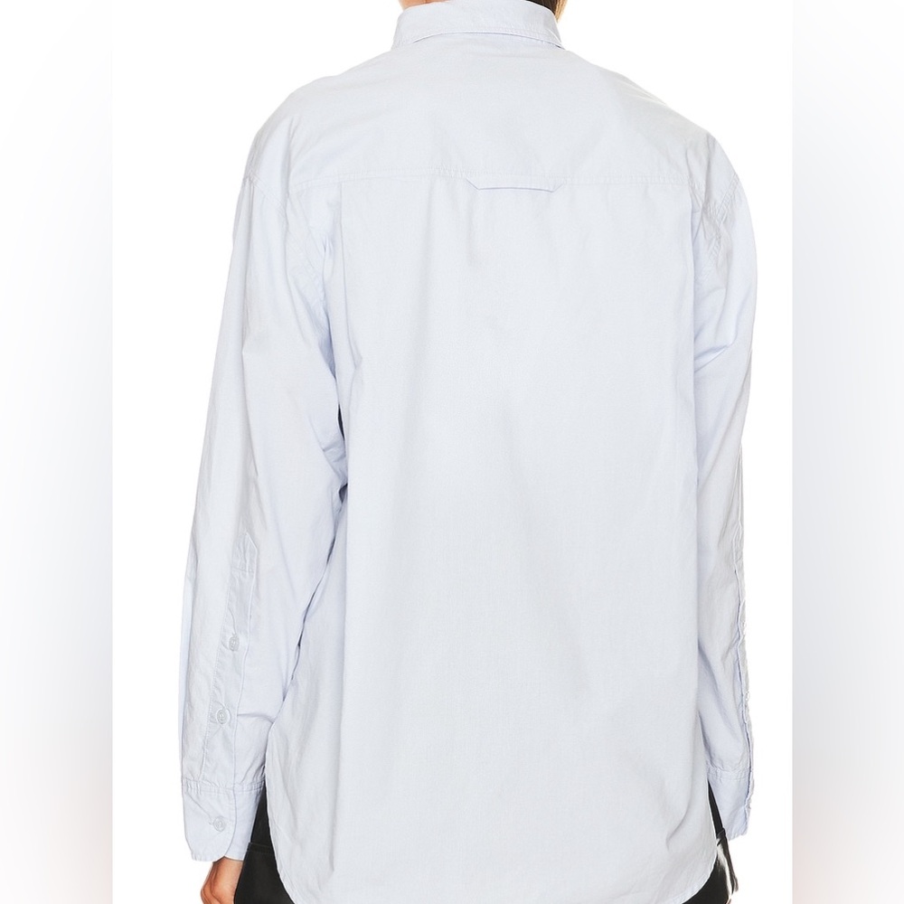 Citizens Of Humanity Light Blue Casual Button Down Shirt - Picture 2 of 6